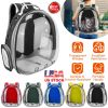 Pet Backpack Carrier Ventilate Transparent Backpack Travel Breathable Astronaut Cat Carrier For Puppies Cats Dogs Under 13LBS