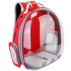 Pet Backpack Carrier Ventilate Transparent Backpack Travel Breathable Astronaut Cat Carrier For Puppies Cats Dogs Under 13LBS