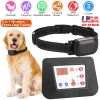 990FT Radius Dog Training Collar Wireless Fence IPX6 Waterproof Pet Beep Vibration Electric Shock Fence System 3 Channels Rechargeable Transmitter Rec