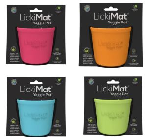 Lickimat Yoggie Pot (Option: Green)