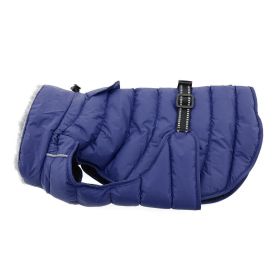 Alpine Extreme Weather Puffer Coat - Navy Blue (size: X-Small)