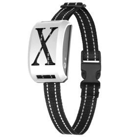 Electric Dog Collar Receiver Anti-Bark Dog Deterrent Training Collar with Beep Vibration Shock Modes for Dog Fence System (Option: Receiver White)