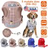 Pet Mesh Harness Dog Leash Set Reflective Chest Strap Adjustable Puppy Vest For Puppies Breeds Dogs Cats Walking Outdoor