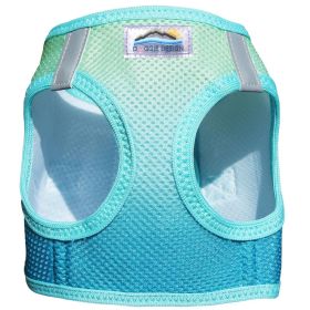 American River Choke Free Dog Harness Ombre Collection - Aruba Blue (size: X-Large)