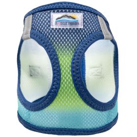 American River Choke Free Dog Harness Ombre Collection - Northern Lights (size: 2X/3X-Large)