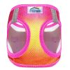 American River Choke Free Dog Harness Ombre Collection - Raspberry Pink and Orange