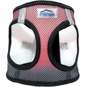American River Choke Free Dog Harness Ombre Collection - Sunset Pink (size: 2X-Large)