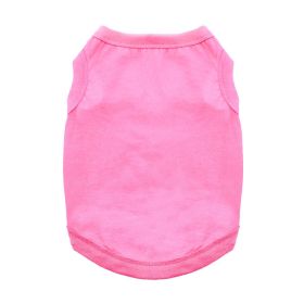 Cotton Dog Tank - Carnation Pink (size: X-Large)