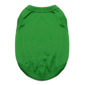 Cotton Dog Tank - Emerald Green (size: 2X-Large)