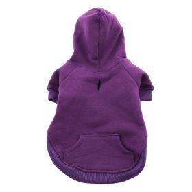 Flex-Fit Dog Hoodie - Purple (size: 2X-Large)
