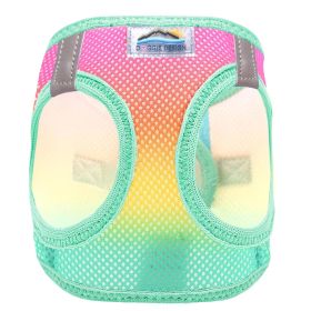 American River Choke Free Dog Harness Ombre Collection - Beach Party (size: medium)