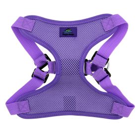 Wrap and Snap Choke Free Dog Harness by Doggie Design - Paisley Purple (size: large)
