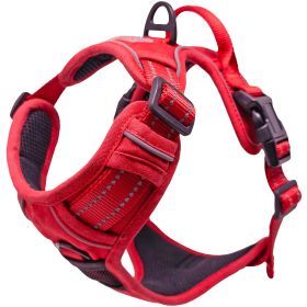 Venture Paw Pull Control Dog Harness - Crimson (size: X-Large)