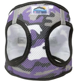 American River Choke Free Dog Harness Camouflage Collection - Purple Camo (size: X-Small)