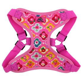 Wrap and Snap Choke Free Dog Harness by Doggie Design - Maui Pink (size: small)