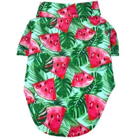 Hawaiian Camp Shirt - Juicy Watermelon (size: X-Small)