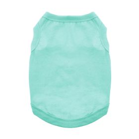 Cotton Dog Tank - Teal (size: medium)