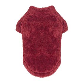 Soft Plush Pullover - Burgundy (size: X-Small)