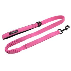 Soft Pull Traffic Dog Leash (Option: Candy Pink)